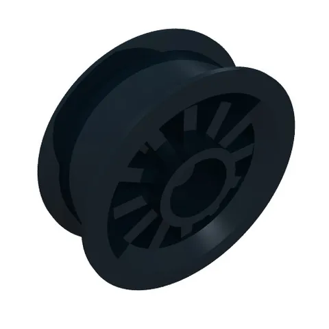 5x LEGO® Part 30155 - Wheel Spoked 2 x 2 with Pin Hole