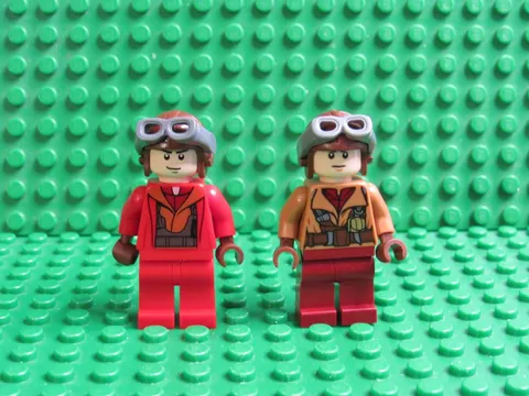 Lot 2 Lego Naboo Fighter Pilot Minifigures Star Wars 75092 sw0641 7877 9674 FP44