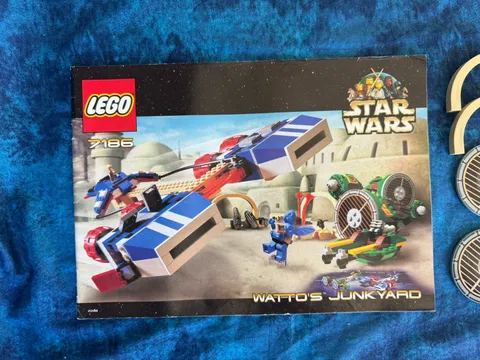LEGO Star Wars: Watto's Junkyard (7186) instructions and Printed Parts