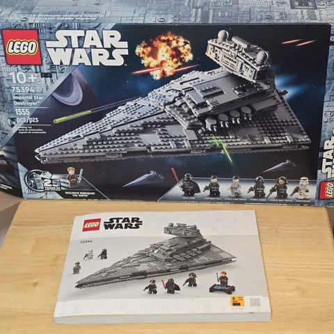 Lego Star Wars: Imperial Star Destroyer 75394 EMPTY BOX INSTRUCTION MANUAL ONLY