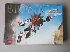 Lego Building Instructions Instruction Bionicle 8568 Pohatu Nuva