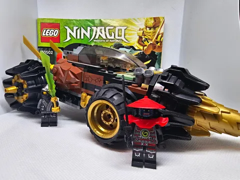 LEGO NINJAGO 70502 Cole’s Earth Driller (2013) Complete Set No Box