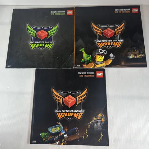 LEGO Master Builder Academy Kit 3 7 9 Instruction Manual