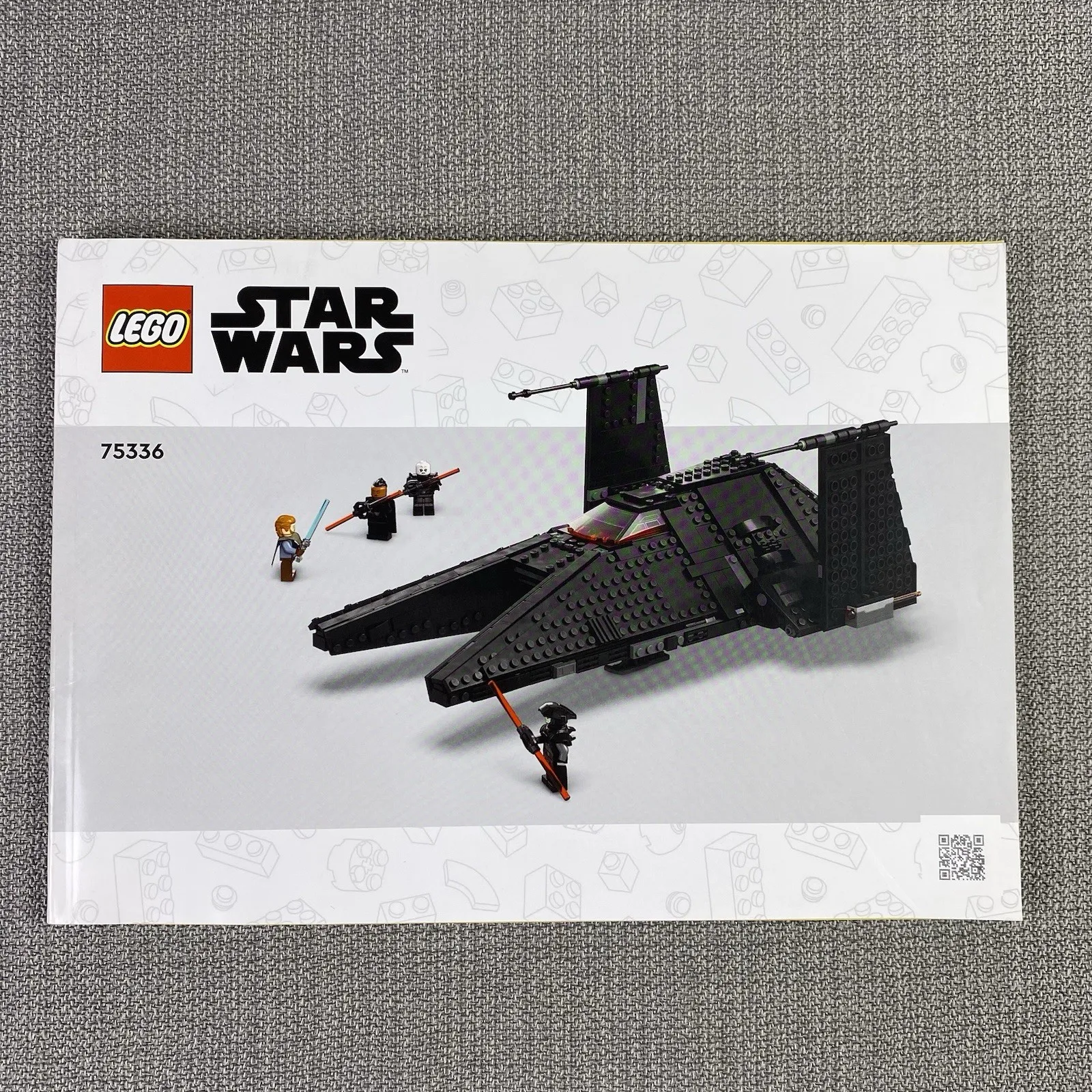 LEGO Star Wars 75336 Inquisitor Transport Scythe Manual Only No Bricks