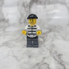 Lego Jail Prisoner Minifigure City 4436