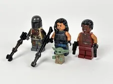 LEGO Star Wars Mandalorian Authentic Minifigures Cara Dune Greef Karga Grogu