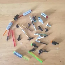Lego Lot Star Wars Weapons Light Sabers Guns 29 Pieces