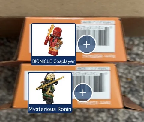 NEW LEGO CMF Series 29 Bionicle Cosplayer Toa Tahu and Mysterious Ronin (Lloyd)
