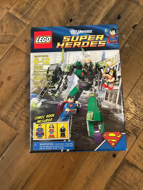 LEGO DC Comics Super Heroes: Superman Vs. Power Armor Lex (6862) (Sealed)