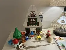 LEGO Duplo Santa's Gingerbread House 10976 Used All Pieces No Box Complete