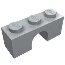 10x LEGO® Part 4490 - Arch 1 x 3
