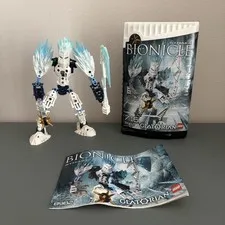 LEGO BIONICLE GLATORIAN - STRAKK - 8982 - COMPLETE MANUAL + BOX