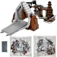 LEGO 75017 Duel on Geonosis: cave/landing platform build ONLY (NEW, NEVER BUILT)