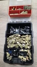 LEGO Bulk Lot Mixed Bricks & Parts, Multicolor Plastic, Boxed