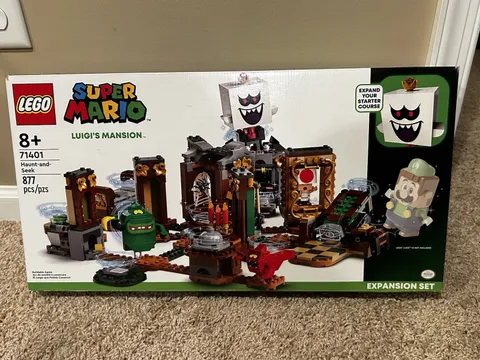 LEGO Super Mario Luigi’s Mansion Haunt-and-Seek Expansion Set 71401 SEALED NEW