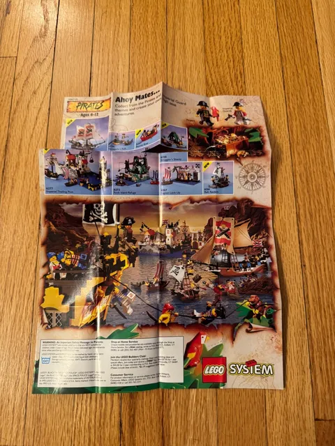 Lego System Catalog Lego Club Pamphlet