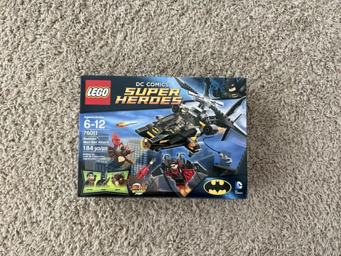 LEGO 76011 DC Comics Super Heroes Batman: Man-Bat Attack Factory Sealed Retired