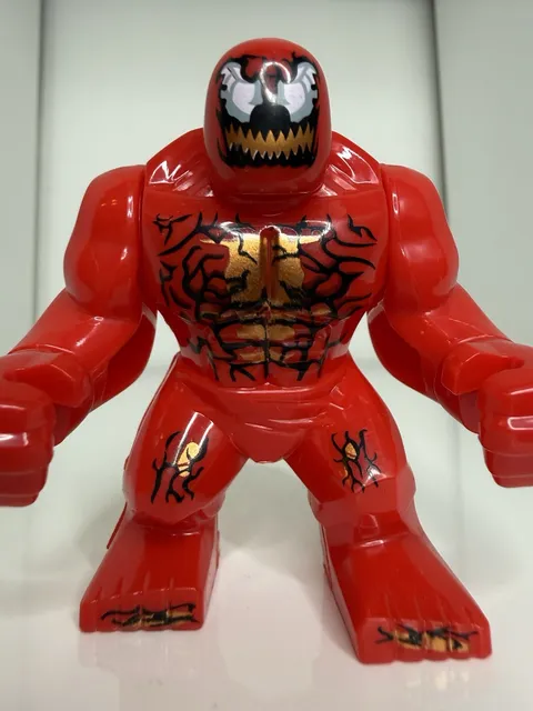 Lego Big Fig Golden Carnage Custom Minifigure Large 