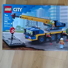 LEGO City Construction 60324 Mobile Crane Set 340pcs Age 7+ (2022)