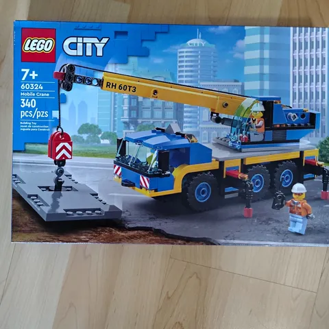 LEGO City Construction 60324 Mobile Crane Set 340pcs Age 7+ (2022)