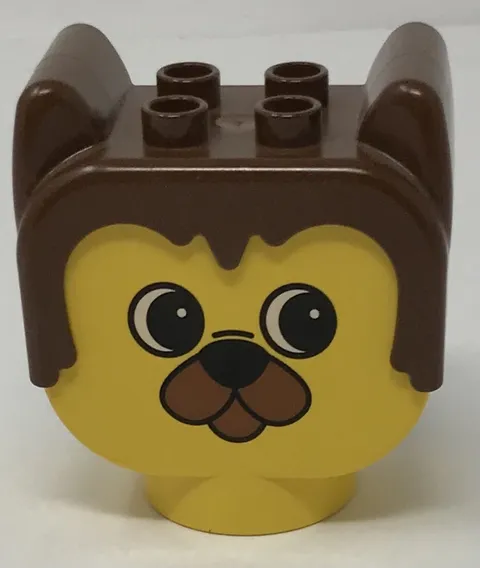 Lego Duplo Animal Head From Set 2347 Building Brick Toy Replacement Part