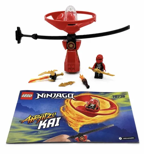 LEGO Ninjago Masters of Spinjitzu Airjitzu Kai Flyer Possession Retired #70739
