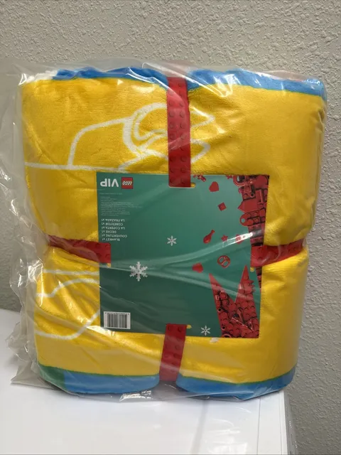 LEGO VIP Blanket Fleece Throw - Limited Edition