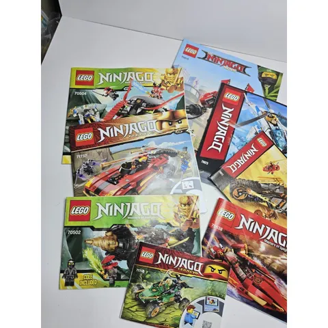 LEGO Ninjago Lot Building Instructions