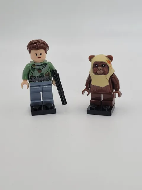 LEGO Star Wars Princess Leia (Endor Outfit) & Ewok Paploo