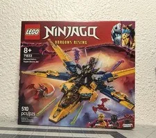 LEGO NINJAGO: Ras and Arin's Super Storm Jet (71833) New Factory Sealed