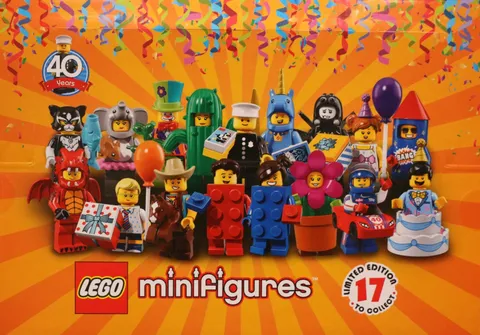 Lego 71021 - Minifigures Series 18 - Full Set of 17 With Rare Classic Policeman