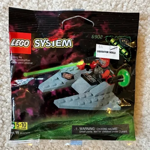 Vintage Lego Space Polybag set 6902 - Space Plane; New