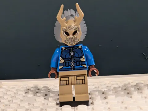 LEGO Marvel Super Heroes Erik Killmonger Minifigure SH0469 Royal Talon 76100