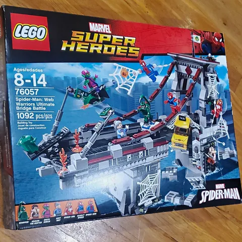 LEGO Marvel Super Heroes Spider-Man 76057 Ultimate Bridge Battle read descripti.