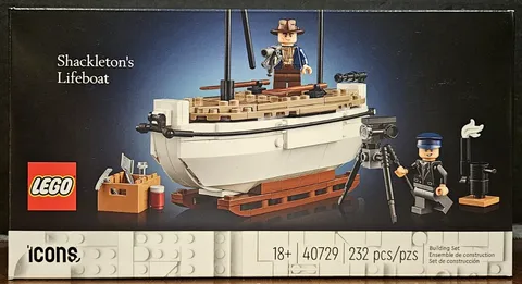 LEGO Icons Shackleton's Lifeboat (40729) New & Factory Sealed