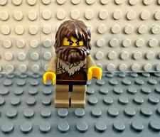 Lego Caveman Minifigure Museum Capital City 60200 cty0932 Prehistoric Figure
