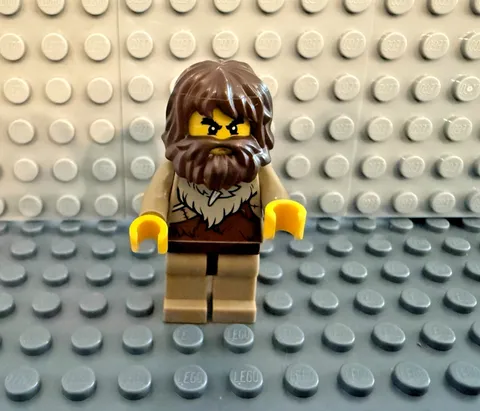 Lego Caveman Minifigure Museum Capital City 60200 cty0932 Prehistoric Figure