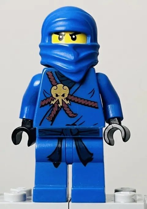 LEGO Ninjago Jay Minifigure Skybound Blue Ninja Suit njo199 Genuine