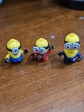 LEGO Minions Minifigure Lot 3 Figures Authentic Despicable Me