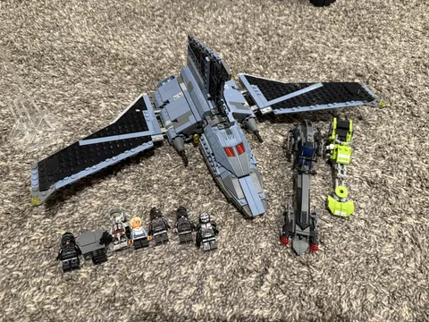 LEGO Star Wars The Bad Batch Attack Shuttle 75314 + Extras 
