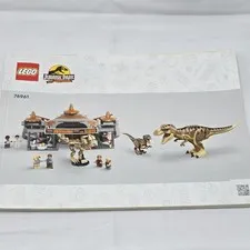 LEGO Jurassic Park 30th Anniversary Velociraptor Escape 76961 Instruction Manual