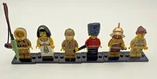 LEGO Minifigures Series 5 Lot of 6 Gladiator Egyptian Queen Guard INCOMPLETE