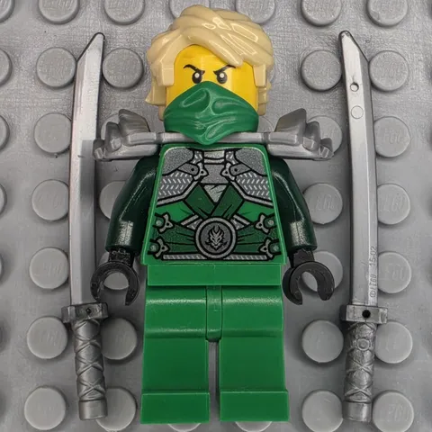 Lego Ninjago Minifigure NJO0104 Lloyd Rebooted Stone Armor