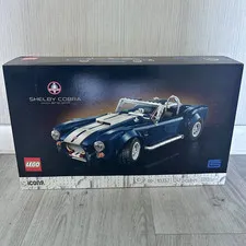 LEGO Icons Shelby Cobra 427 S/C 10357 Complete Set 1241 pcs 18+ Boxed