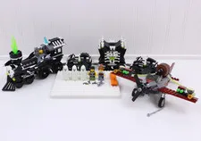 LEGO 9467 Monster Fighters The Ghost Train 5 Minifigures Glow in Dark