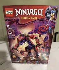 LEGO NINJAGO Dragons Rising Thunderfang Dragon of Chaos 71832 668pc Box Only!