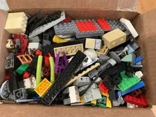 Lego Bulk Lot of Bricks Parts and Pieces Genuine 2 Lbs (mixed legos not sorted)