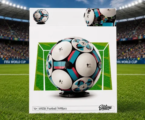 World Cup 2026 FIFA Soccer Ball Building Set Sports Decor Age 10+ 2026 World Cup