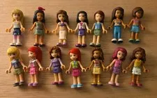 LEGO Friends Minifigures Lot of 14 Random Mixed Figures
