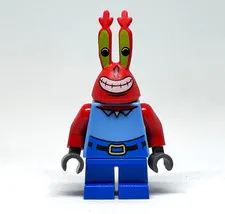 LEGO Mr. Krabs Large Grin Minifigure SpongeBob SquarePants 3833
